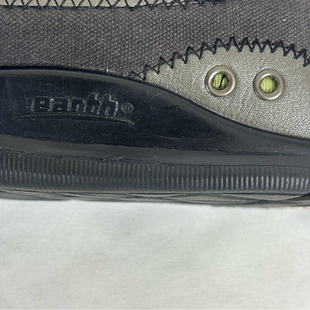 Earth Shoes Vegan Slip On Comfort Loafers Canvas Casual Flats Black Size 6 - Picture 9 of 14
